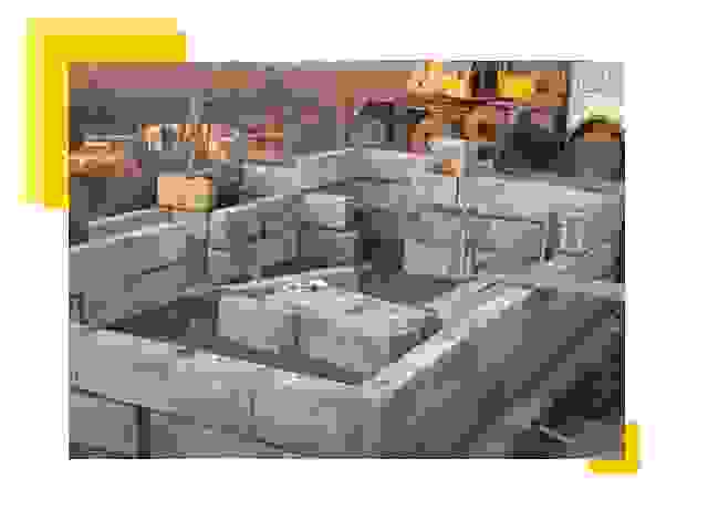 Фундамент сборный в Щекино